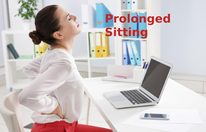 prolonged sitting