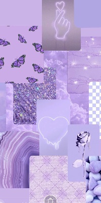 Purple Asthetic Wallpers Iphone