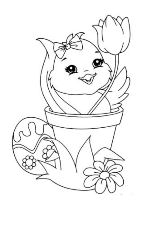 Best Printable:-brxjjvw7ki= Easter Pictures to Color