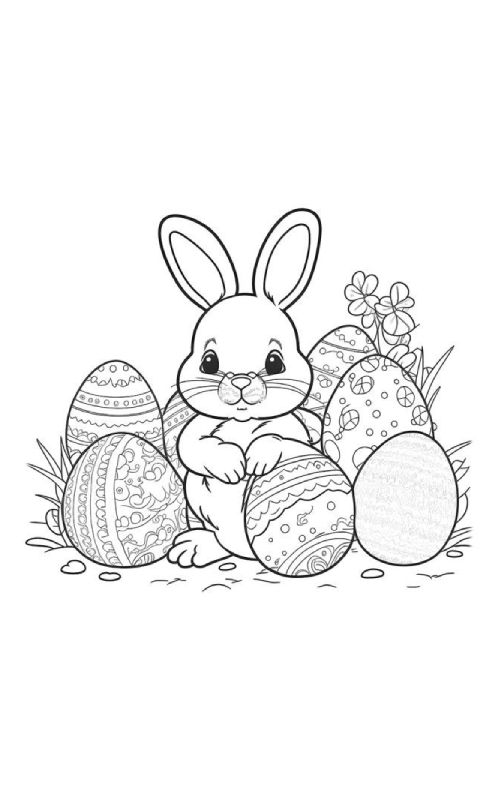 Best Printable:-brxjjvw7ki= Easter Pictures to Color