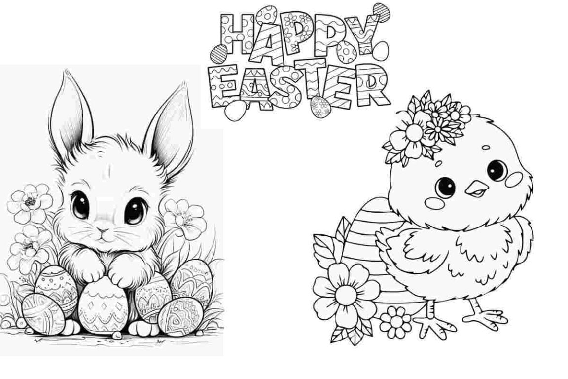 Printable:-brxjjvw7ki= Easter Pictures to Color