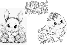 Printable:-brxjjvw7ki= Easter Pictures to Color