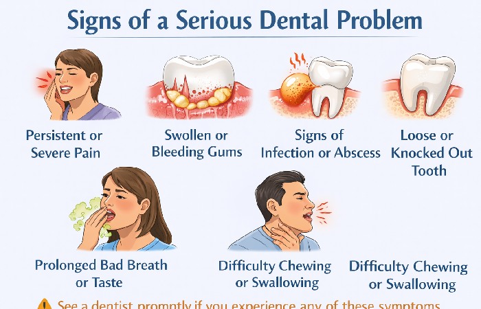 Signs of a Serious Dental