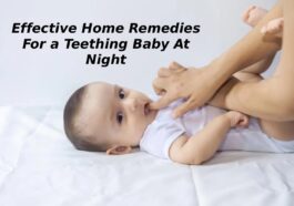 effective home remedies for a teething baby At night