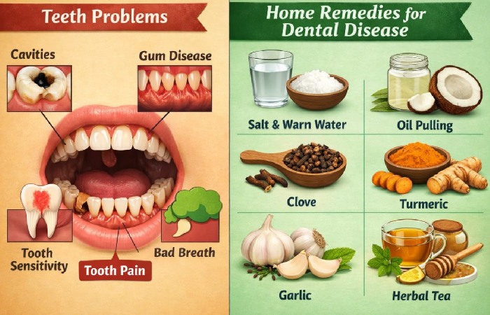 Home Remedies of Dental Diseases