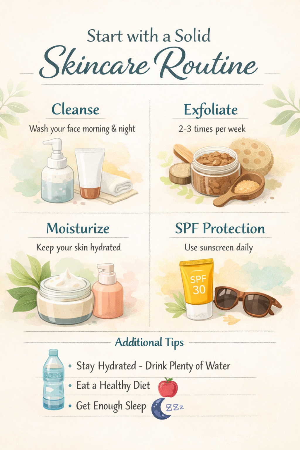 Start with a Solid Skincare Routine