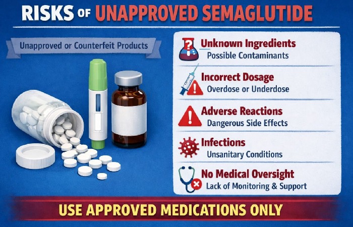 Role Unapproved Versions of Semaglutide