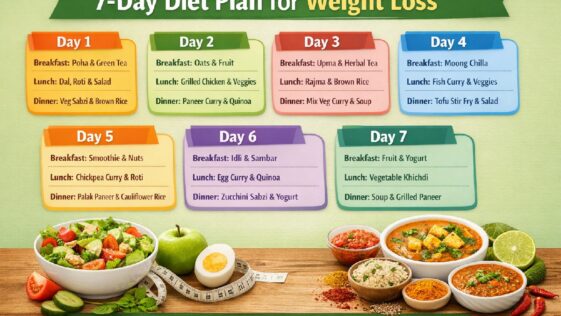 7-day weight-loss diet plan