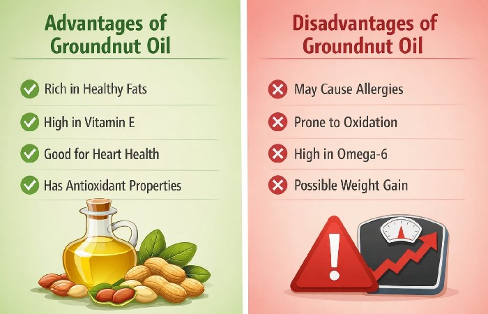 What are the Advantages And Disadvantages of Groundnut
