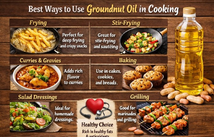 Best Ways to Use Groundnut Oil in Cooking