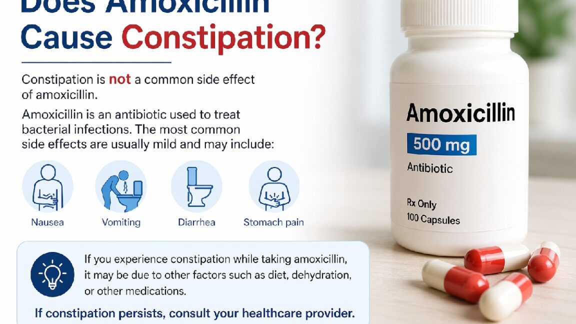 Does Amoxicillin Cause Constipation