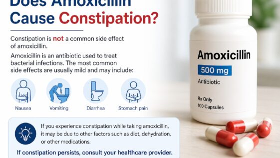 Does Amoxicillin Cause Constipation