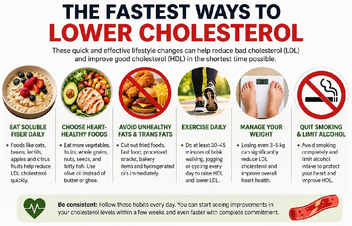 The Fastest Ways to Lower Cholesterol