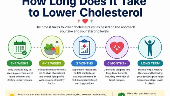 How Long Does It Take To Lower Cholesterol