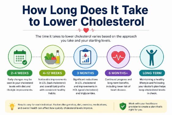 How Long Does It Take To Lower Cholesterol