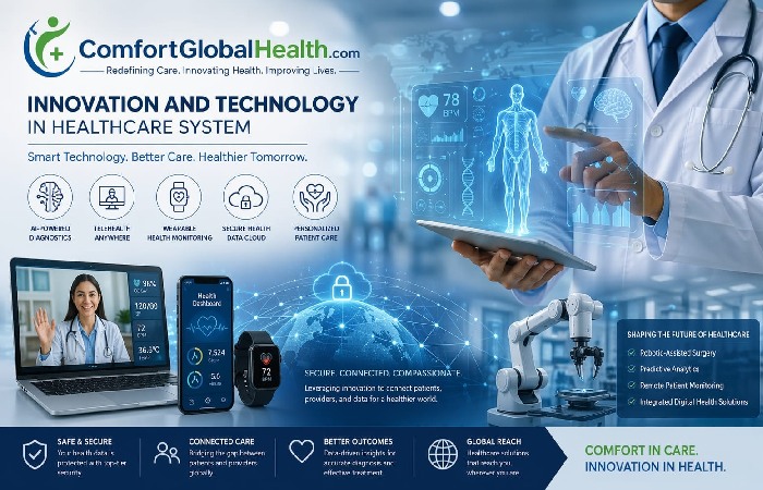 Innovation and Technology in Healthcare Systems of Comfortglobalhealth.com