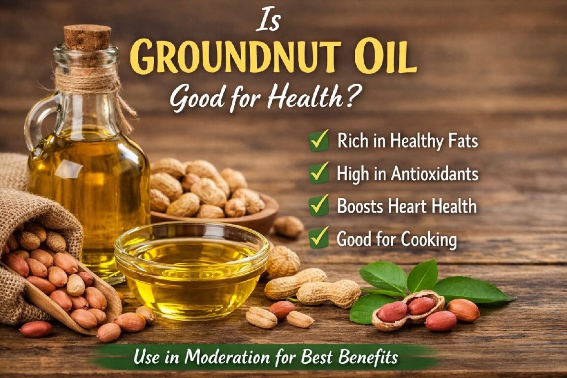 Is Groundnut Oil Good for Health