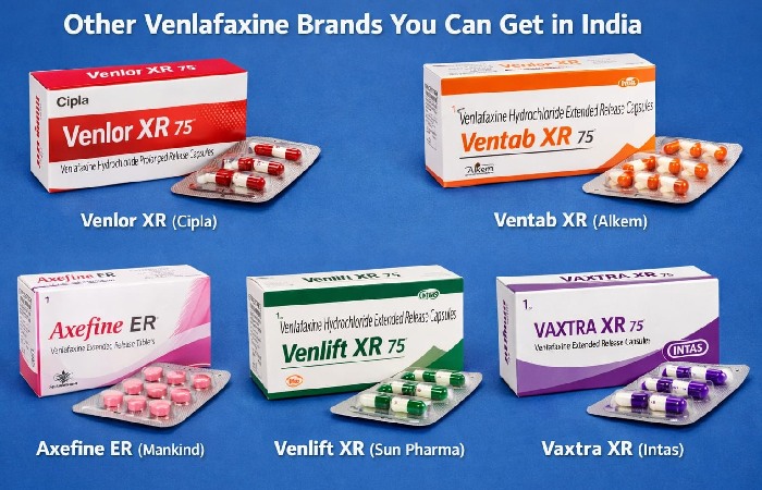 Other Venlafaxine Brands You Can Get in India