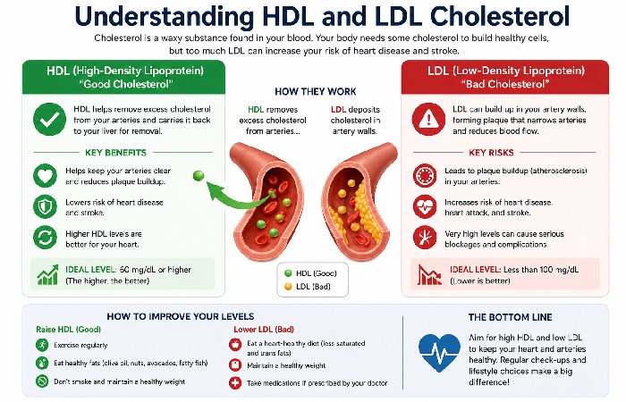 Understanding HDL and LDL Cholesterol
