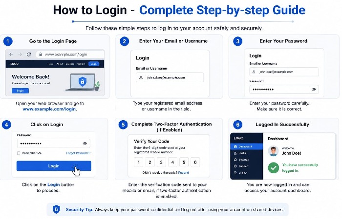 How to Log In – Complete Step-by-Step Guide
