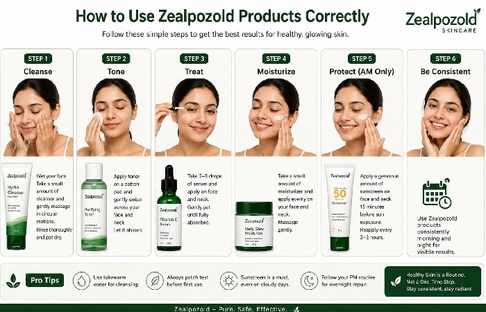 How to Use Zealpozold Products Correctly?