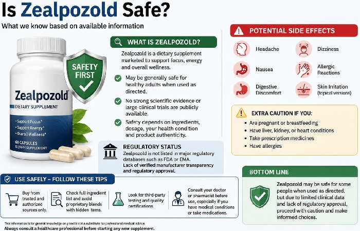 Is Zealpozold Safe?