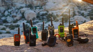 modern walkie talkies