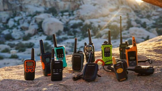 modern walkie talkies