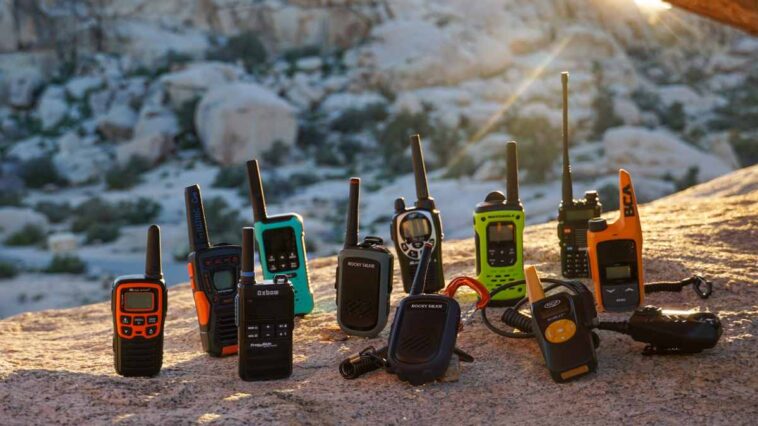 modern walkie talkies