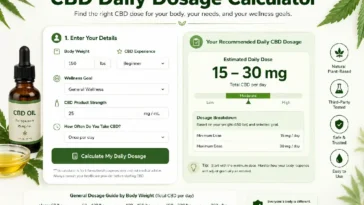 cbd daily dosage calculator