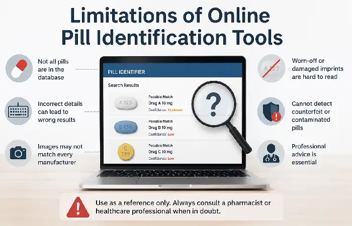 limitations of online pill